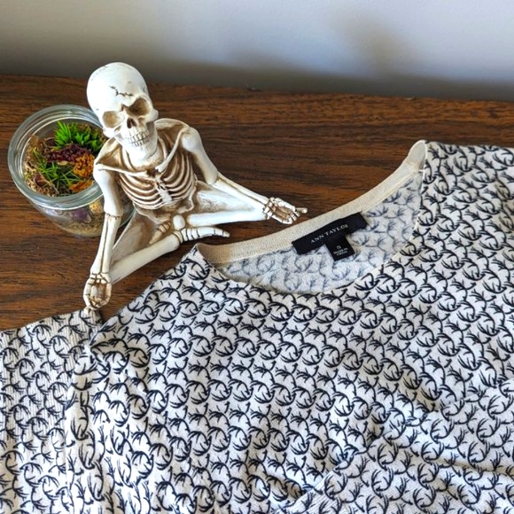 antler print light sweater | Ann Taylor - Picture 3 of 6